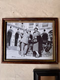 Trio of Painted Wooden Picture Frames