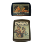 Pair of Vintage Hersheys Chocolates Trays