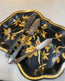 Trio of Silver Butter Knives