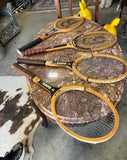 Collection of Vintage Wooden Bancroft Tennis Rackets- Set of 4