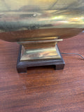 Large Vintage Brass Table Lamp