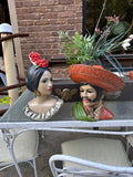 Española Man and Woman Ceramic Collection Signed Brower 1966