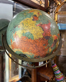 Streamlined Designed Wooden MCM Standing Globe