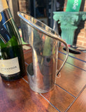 Silver Wine Bottle Holder/Handle
