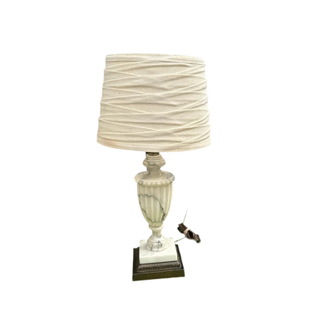 White Marble Table Lamp