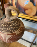 Vintage Handmade African Pottery Vase