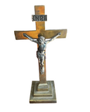 Large Heavy Brass Crucifix