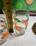 Collection of Orange Glasses- Set of 4