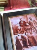 African American Family in Frame, Pair