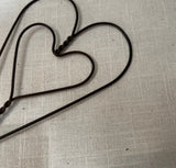 Antique Heart Shaped Rug Beater Tool
