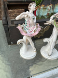 Victorian Ceramic Pair of Figurines