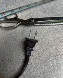 Vintage Metal Work Detailed Table Lamp