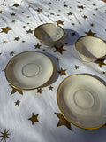 Lenox Tea Cups and Saucers Collection- 8 Pieces Total