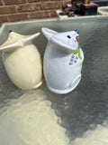 Pair of Ceramic Mice Salt and Pepper Shakers