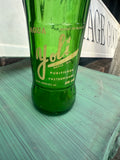 Vintage Mexican Yoli Green Glass Bottle