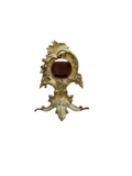 Small Brass Floral Standing Frame