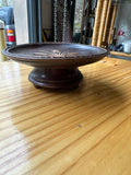 Wooden Music Box Tray With Wheat Details