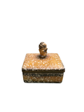 Small Ceramic Box With Bird Top