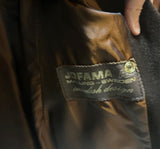 Vintage Brown Sweden Suede Women's Jacket