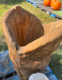 Pair of Oversize Jumbo Concrete Cowboy Boot Planters