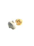 Pair of Ceramic Bunny and Bird Salt and Pepper Shakers