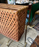 Wicker Desk/Paper Organizer Basket