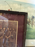 Vintage Framed Artwork of "Lee and His Generals"
