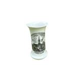 Ceramic Small Vase With Hand Painted Details
