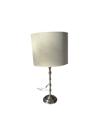 Silver Table Lamp
