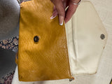 Light Brown Leather Nine West Crossbody Purse