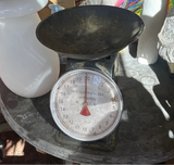 Vintage Industrial Food Scale