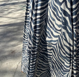 Tent With Designer Zebra Print Fabric