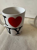 Pair of "I Heart New York" Mugs