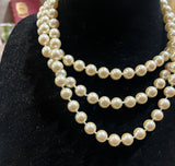 Vintage Layered Pearl Necklace