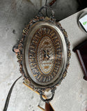 Egyptian Petite Silver Serving Dish With Handles