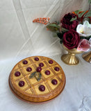 1970s Italian Ceramic Cherry Pie Serving Dish