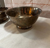 Instant Collection of Silver Serving Bowls- Set of 4