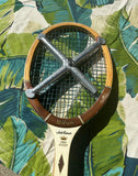 Collection of Vintage Wooden Wilson Tennis Rackets With Zephyr Press