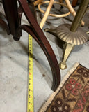 Vintage Wooden Hand Carved Tall Coat Rack/Hat Rack