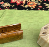 Mid-Century Marble Desk Accessories