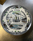 New York State Thruway Decorative Ceramic Plate