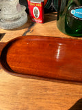 Long Wooden Teak Serving Tray