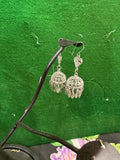 Silver Chandelier Earrings