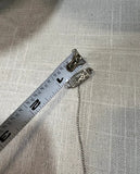 Simple Silver Ysl Necklace