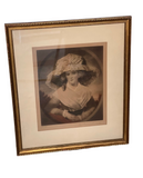 Original Print by Artist Romney of “Mrs Dresmond Smith” Signed