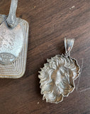 1970s Vintage, Sonia Lea Silver Lion Jewelry - Set of 2