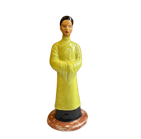 Vintage Ceramic Asian Figurine