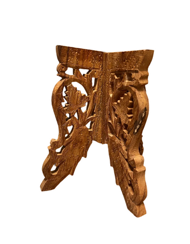 Vintage Wooden Hand Carved Center Piece Decor