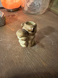 Small Ceramic Squirrel Candle Holder
