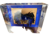 Mardi Gras Mask in Lucite Box